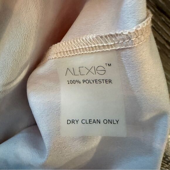 ALEXIS Pink Starburst Palazzo Wide Leg Pull On Pant - Picture 5 of 7